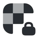 Grid Lock SVG Icon